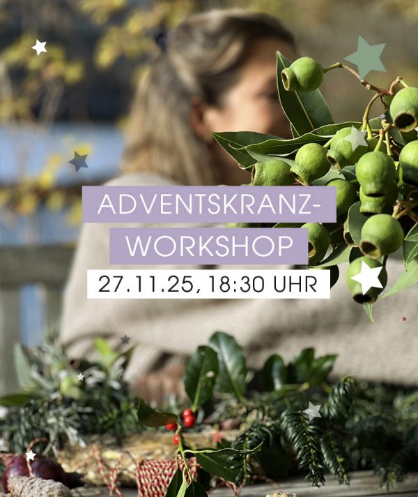 BLUMENTOCHTER Adventskranz-Workshop 271125