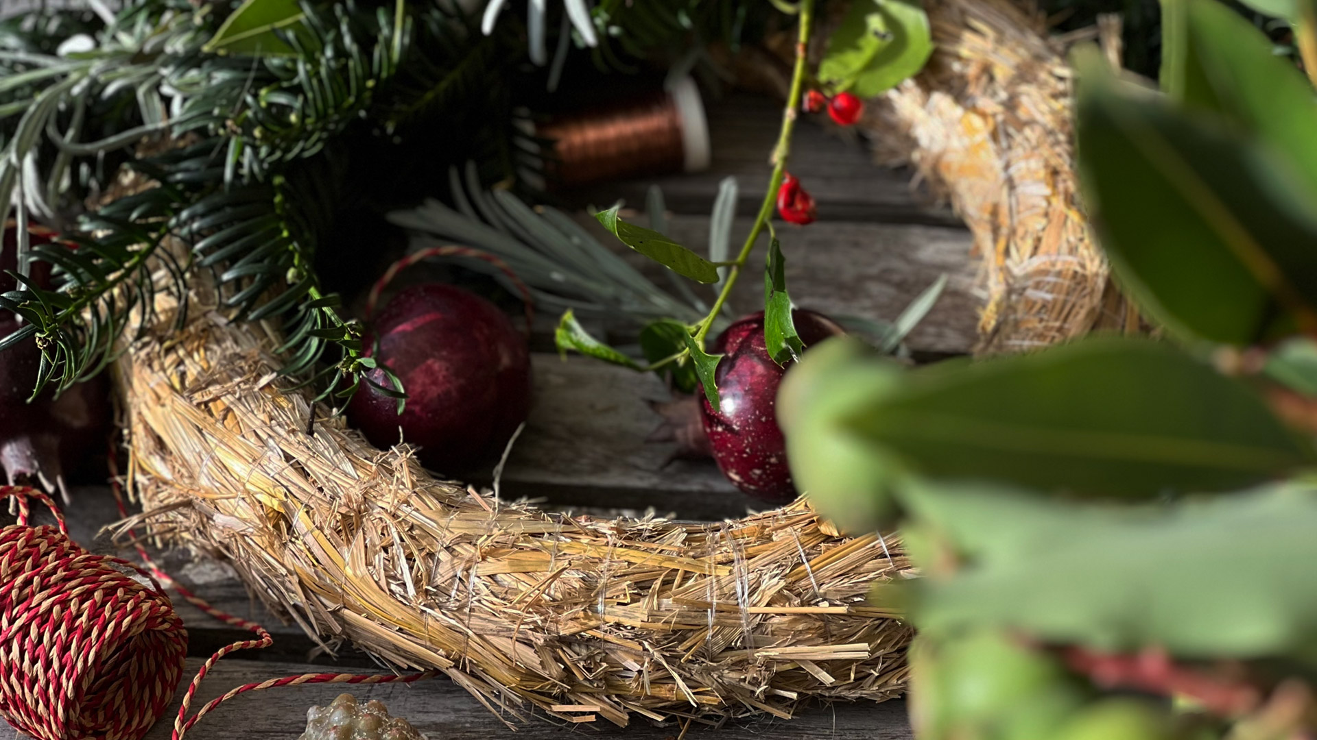 BLUMENTOCHTER Adventskranz-Workshop