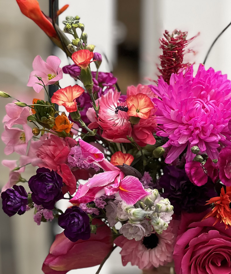 BLUMENTOCHTER Strauß Farbrausch