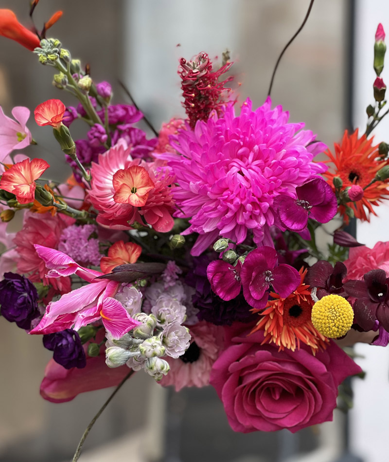 BLUMENTOCHTER Strauß Farbrausch