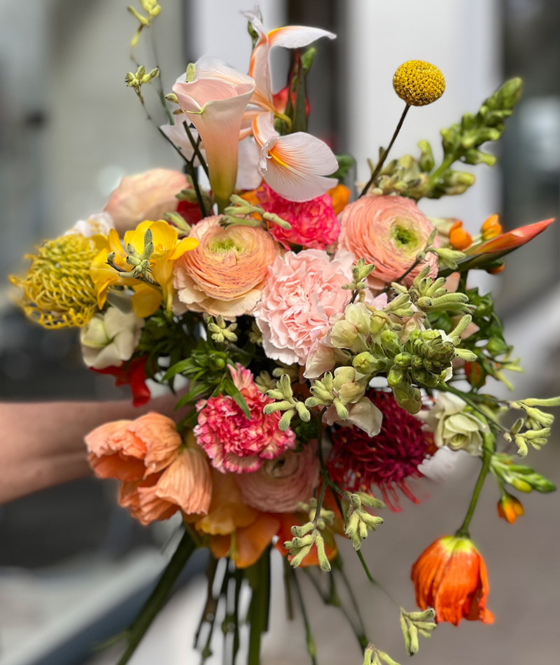 BLUMENTOCHTER Strauß Happy :)