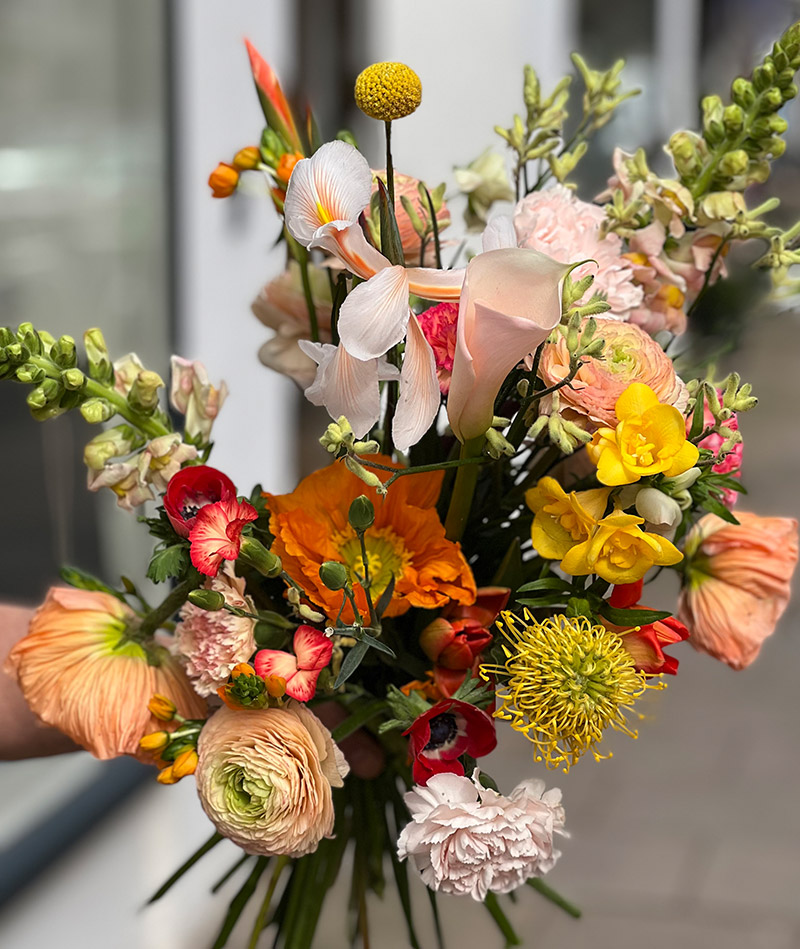 BLUMENTOCHTER Strauß Happy :)