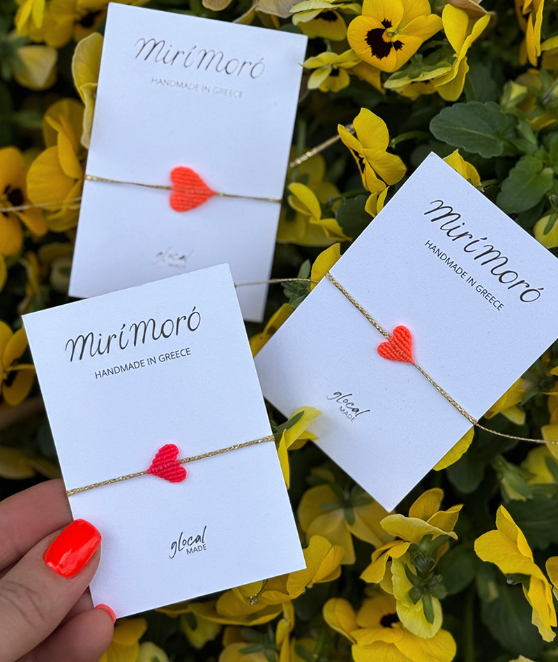 Herz Armband glocalMade