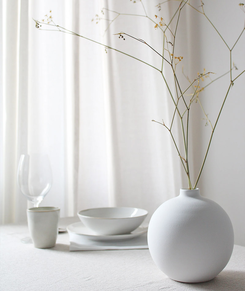 BLUMENTOCHTER ocactuu Vase Blanc 03