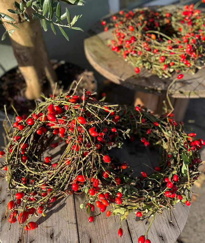 Hagebuttenkranz_00 BLUMENTOCHTER Hagebuttenkranz