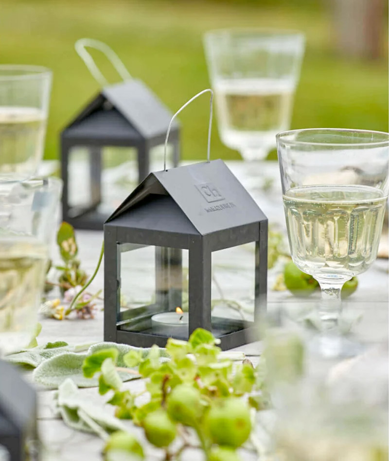 BLUMENTOCHTER a2 Black Hanging-Lanterns