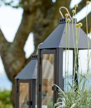 BLUMENTOCHTER a2 Living Laterne Maxi, schwarz
