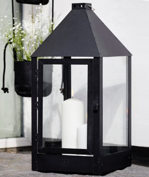 BLUMENTOCHTER a2 Living Laterne Mega, schwarz