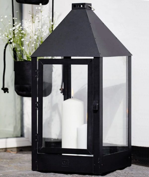 BLUMENTOCHTER a2 Living Laterne Mega, schwarz