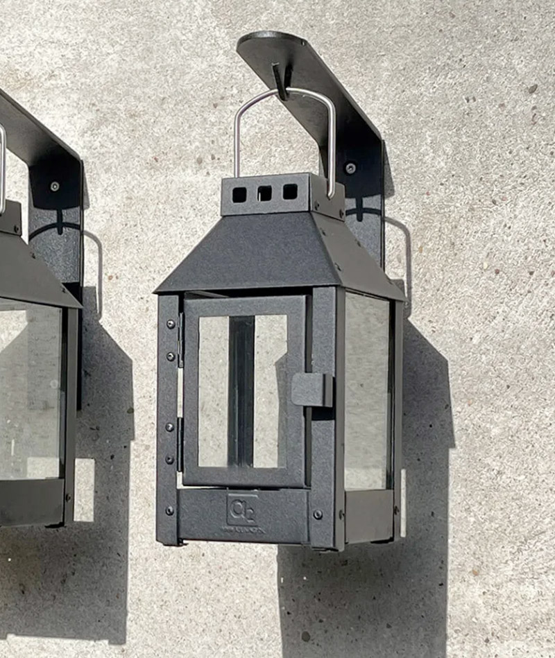 BLUMENTOCHTER a2 Living Laterne Micro, schwarz