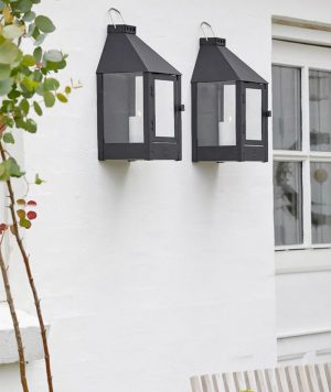 BLUMENTOCHTER a2 Living WANDLaterne Mini, schwarz