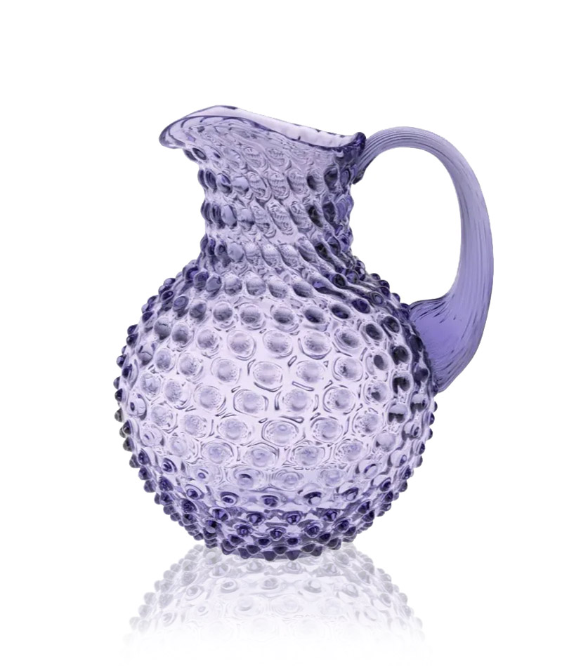BLUMENTOCHTER Krug Paris Hobnail, lila