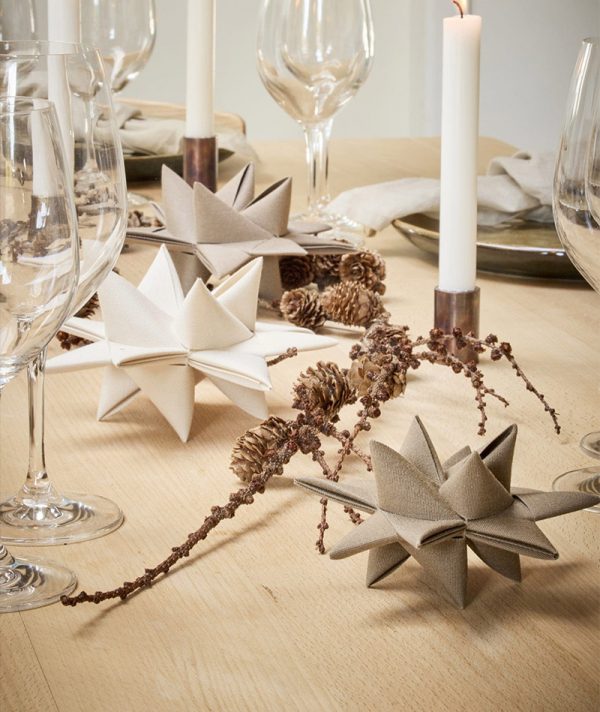 BLUMENTOCHTER Stjernfabrikken Canvas taupe