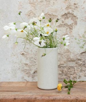 BLUMENTOCHTER Jars Vase quartz craquelé
