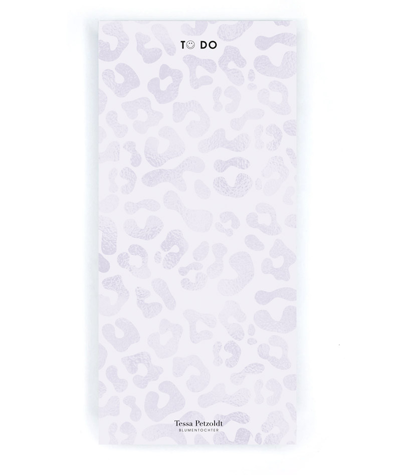 BLUMENTOCHTER Notizblock "TO DO"