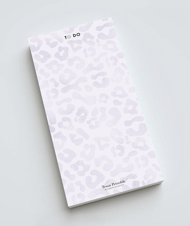 BLUMENTOCHTER Notizblock "TO DO"