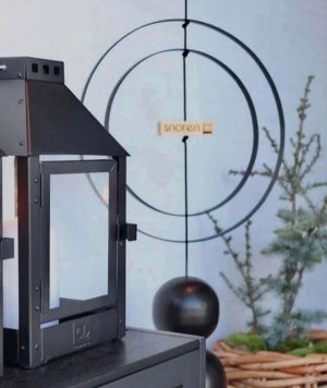 BLUMENTOCHTER a2 Living Laterne Mini, schwarz