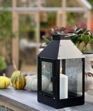 BLUMENTOCHTER a2 Living Laterne Mini, schwarz