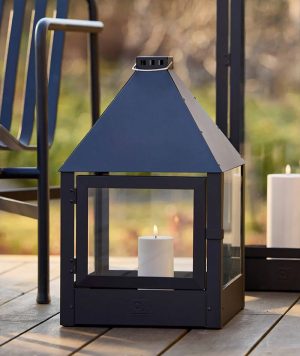 BLUMENTOCHTER A2 Living LED-Stumpenkerze, 7,5 x 15 cm