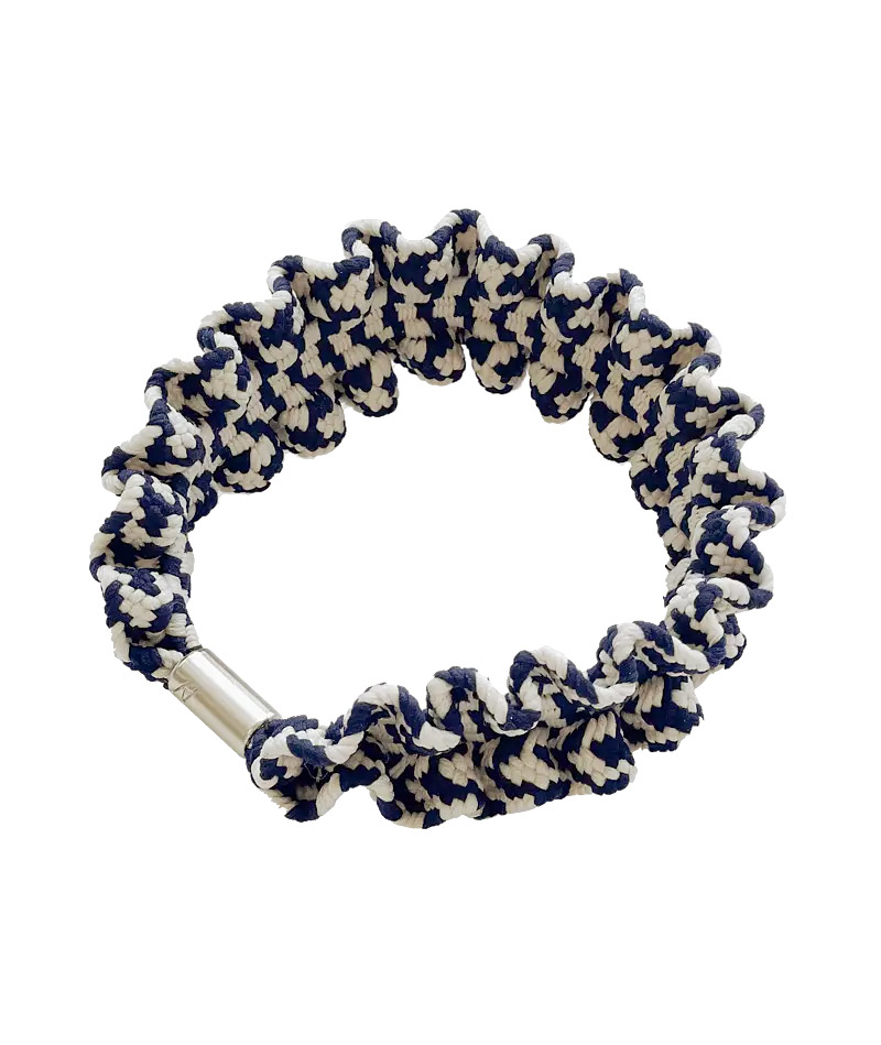 Annica Vallin - Haargummi Alexa Blueberry/Ivory