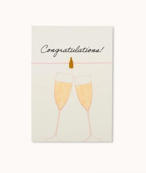 Armband-Karte: Congratulations!