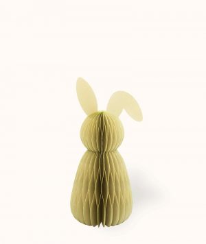 Osterhase aus Papier 60 cm, Lichtgrün