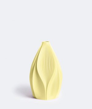 Vase Lia L Buttergelb