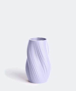 Vase Twist L Flieder