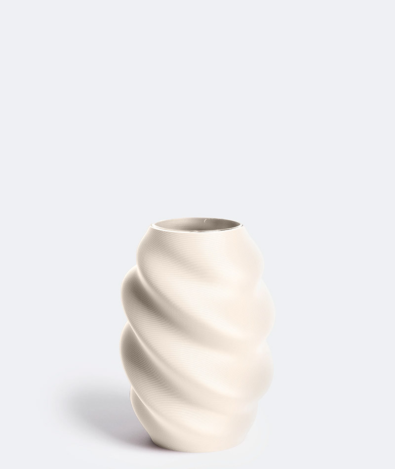Vase Yona L Creme