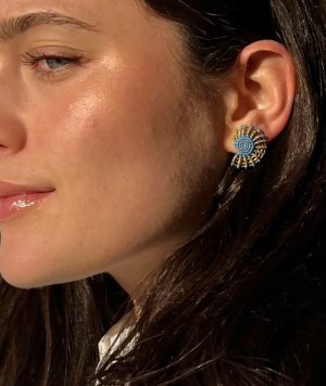 mirí moró - Callista Collection Ohrringe, light blue