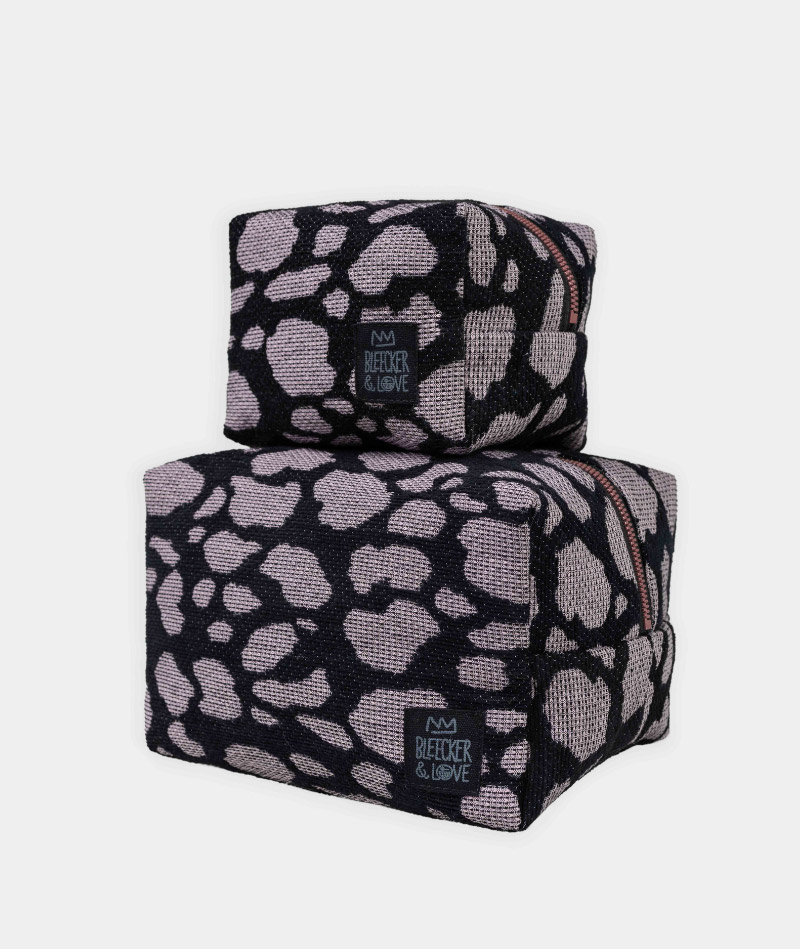 BLUMENTOCHTER Kosmetiktasche Lila Leo