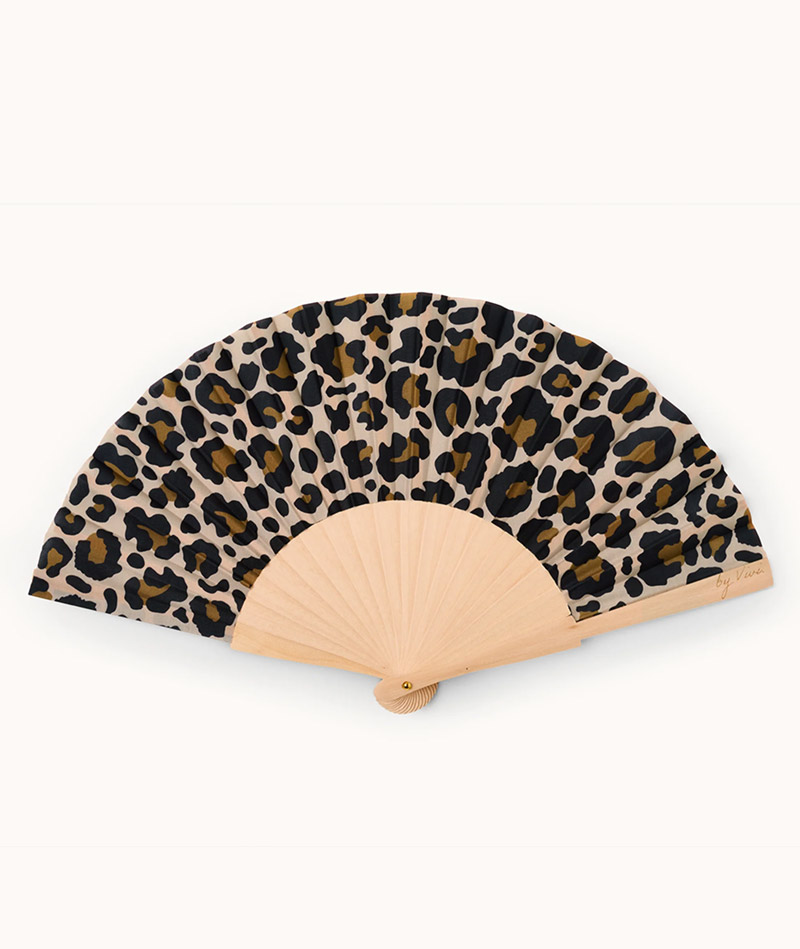 Fächer Leopard