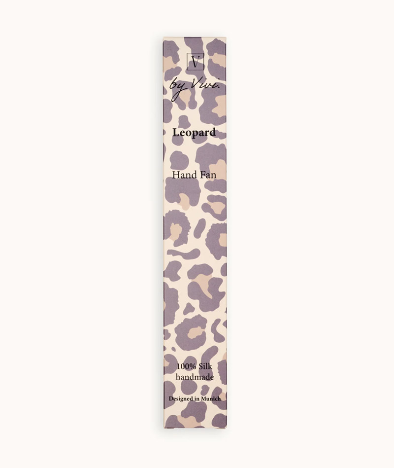 Fächer Leopard