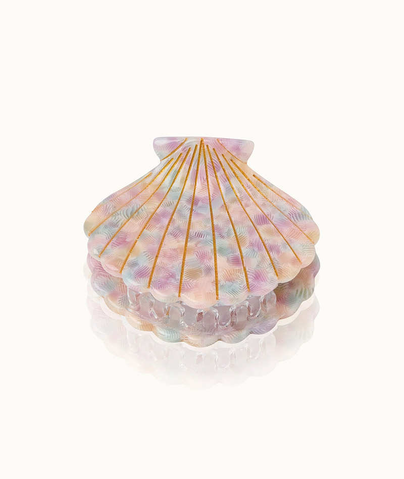 Haarklammer_Muschelform_Pastell_01 Haarklammer Muschelform, Pastell