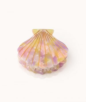 Haarklammer Muschelform, Rainbow