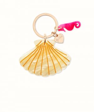 Schluesselanhaenger Muschel Pearl
