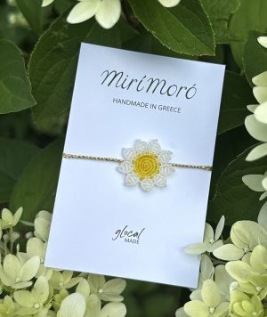 Flower Daisy Armband mirí moró