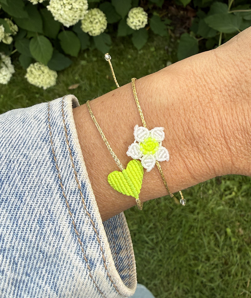 Flower mini Tessa Armband mirí moró