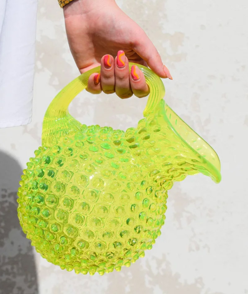 BLUMENTOCHTER Krug Alice Paris Hobnail, Lime
