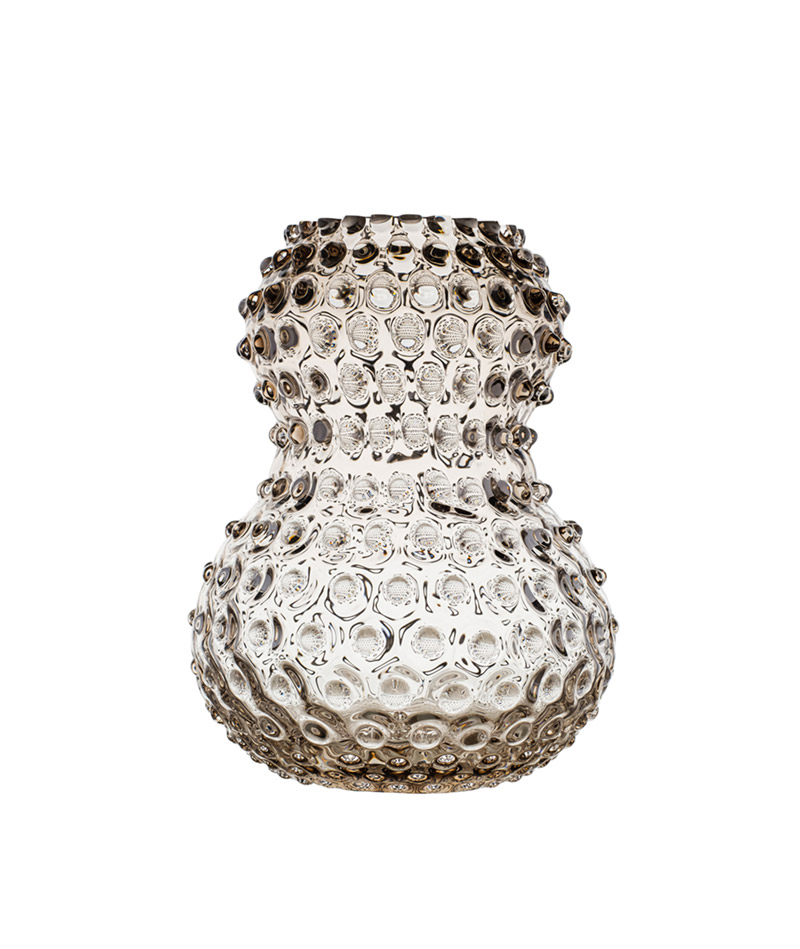 Anna Von Lipa Vase Hobnail Birdie Maxi, Cashmere