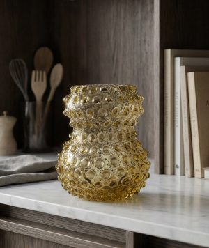Anna Von Lipa Vase Hobnail Birdie Maxi, Cashmere