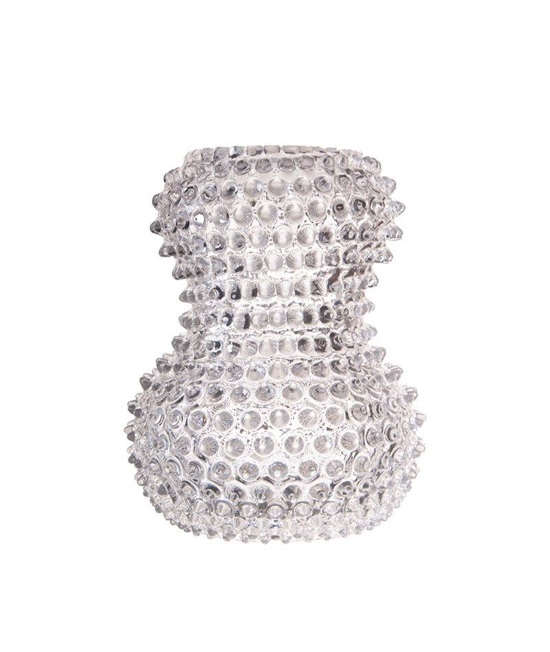 Anna Von Lipa Vase Hobnail Birdie Maxi, Crystal