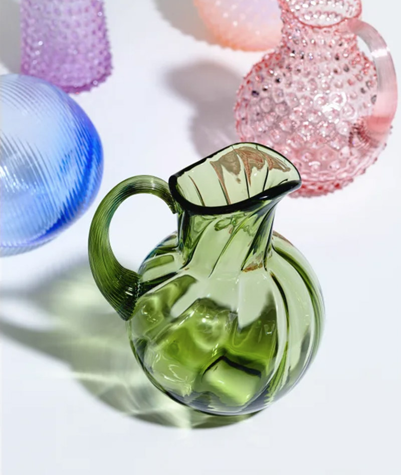 BLUMENTOCHTER Krug Swirl, Olive