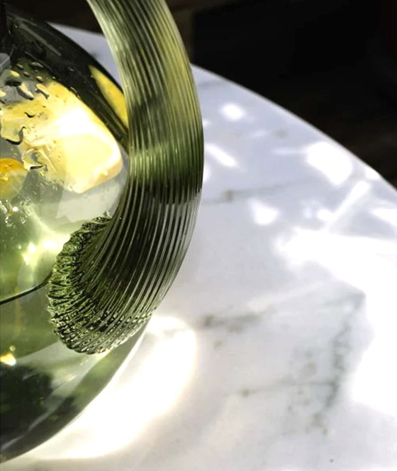 BLUMENTOCHTER Krug Swirl, Olive
