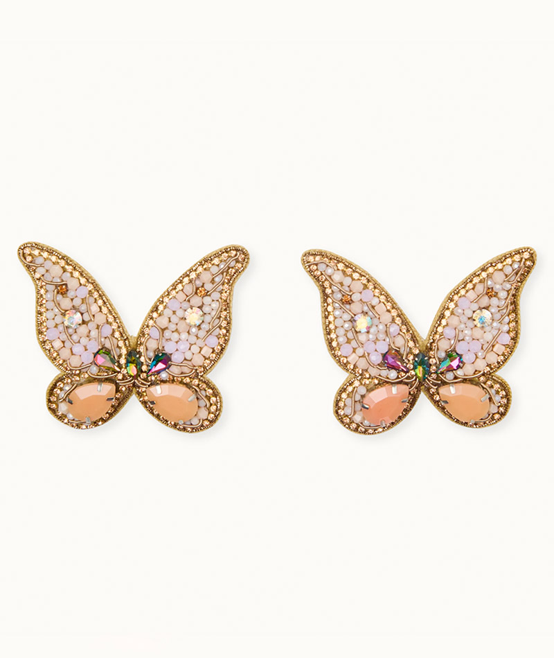 Broschenpaar: Schmetterling